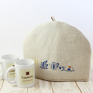 手刺繍ティーポットウォーマー