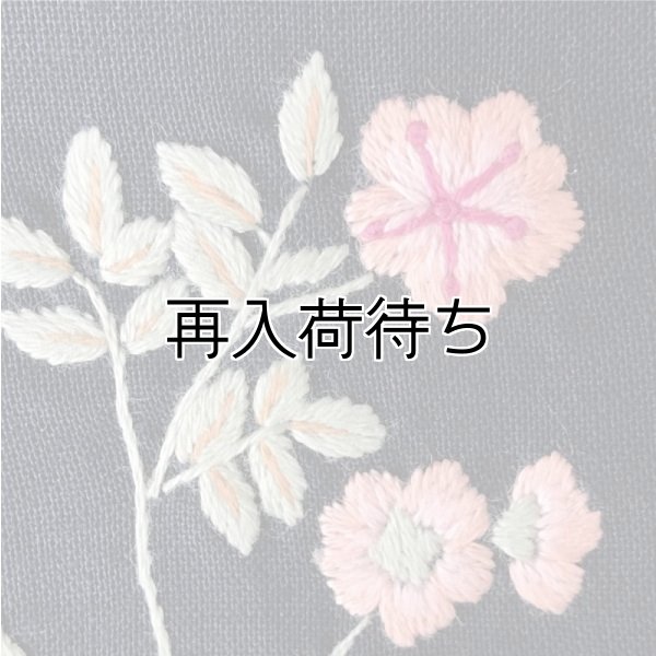 手刺繍カフェエプロン