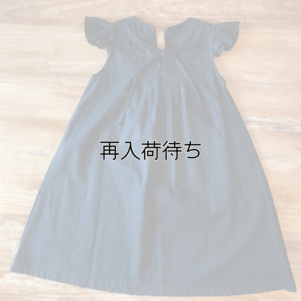 画像4: 【クチュール/KIDS】130cmワンピース　ラベンダー柄｜ネイビー (4)