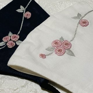 送料無料 店舗 手刺繍立体マスク その他