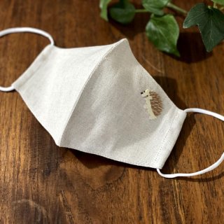 ハンドメイドマスク手刺繍 値下げ中！花束 刺繍 マスク ハンドメイドの通販 by pon's shop