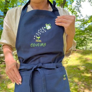 【新品未使用】さえら 刺繍入りホワイト　ナイロンエプロン 刺繍エプロン(雷鳥) | 松本山雅FCオンラインショップ