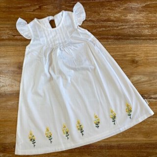 難あり美品✦HOUSE OF LOTUS/コットン刺繍タッセルワンピース/M/白 HOUSE OF LOTUS【ハウスオブロータス】正規取り扱い店、通販可能 ON