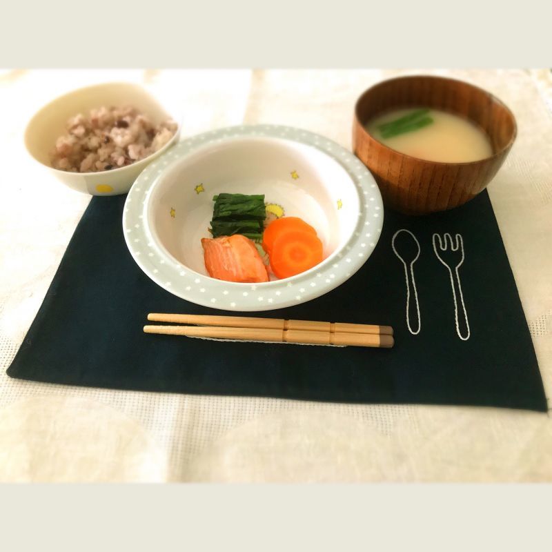 モンテッソーリ式のこどもランチョンを作りました！ 